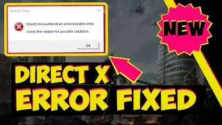 How to fix COD Warzone directx error in Windows 10 - 2021