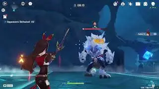 Genshin Impact - Amber solo Blizzard Strayer domain