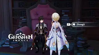 All Zhongli Voice Lines - Imaginarium Theater Lobby