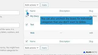 How to Delete Categories in WordPress   BLUE ARCTIC