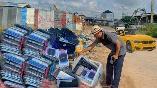 i Found 100 Abandoned Phone Thrown A way at the Landfill | Restore Cracked Smartphone