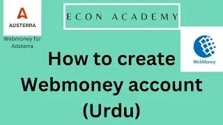 How to create WebMoney account (Urdu)