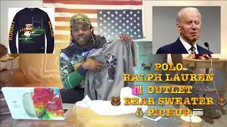 POLO RALPH LAUREN OUTLET BEAR SWEATER PICKUP