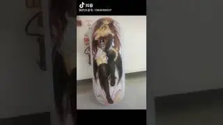 Customized inflatable anime pillow pop bag