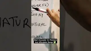Best Concealer For Premium And Affordable Range ✅... #viral#viralshorts#makeupclass