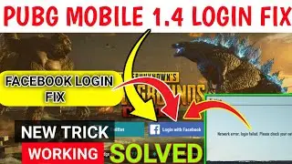 Facebook Login Problem In Pubg Mobile Lite | Network error Login failed pubg mobile lite problem fix
