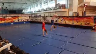 Рандат, фляк,сальто назад