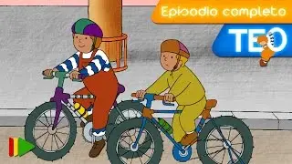 TEO (Español) - 40 - Teo en bici por la ciudad