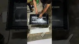 Cara ganti lampu backlight tv LED POLYTRON 24inchi