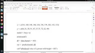 MSC computer science Bharathiar University Data Mining lab Using R -Program6