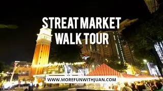STREAT MARKET MCKINLEY HILL 📍 Taguig City (Walk Tour HD)