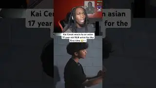 Kai Cenat reacts to an Asian 17 year old R&B artist for the first time 😂