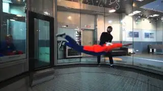 My first time in the wind tunnel