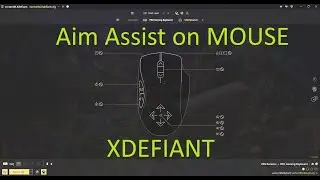 AIM ASSIST on MOUSE: XDEFIANT config, settings and gameplay. reWASD