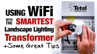 Using WiFi with the Smartest LED Low Voltage Landscape Lighting Transformer!