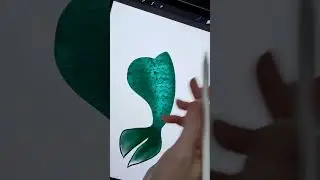 Mermaid Scale Brushes | Procreate Brush Demo