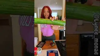 Trying VIRAL TikTok cucumber salad 