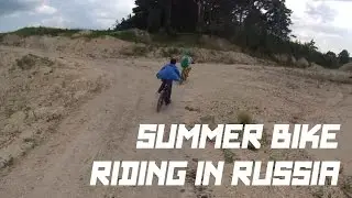 Summer Bike Riding in Russia