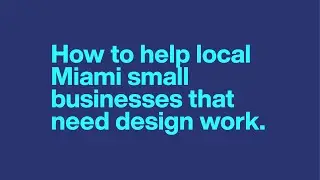 Here's how I helped a local restaurant with a simple design.