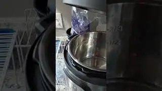 Instant POT DUO pressure cooker. How to use for the first time. Open and close.