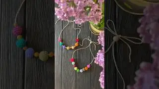 Crochet Necklace 🌈