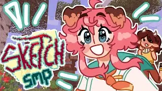I joined a minecraft smp! [SKETCH SMP EP 1]