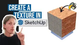How to Create, Edit & Adjust textures in SketchUp! Quick Tutorial 🤔