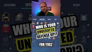 R6 Siege: Who is the most underrated Defensive operator? 