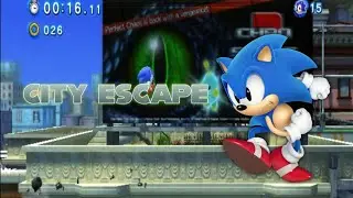 Sonic Generations - City Escape Act 1 On Windows 10 [Xbox 360]