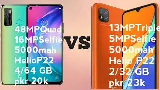 Tecno Camon 15 vs Redmi 9c | Comparison