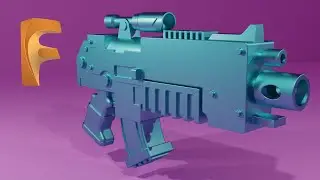 Boltgun, Part 2 - Detailing | Intermediate Gun Series | Fusion 360 Tutorial