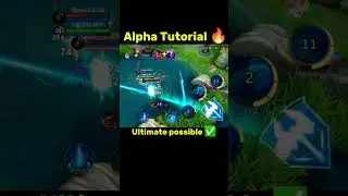 Alpha Ultimate possible tutorial mobile legends 