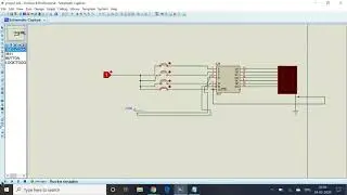 Bcd decoder Proteus Simulation