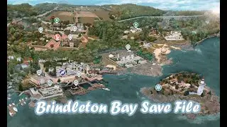 THE SIMS 4 SAVE FILE with CUSTOM CONTENT | Brindleton bay