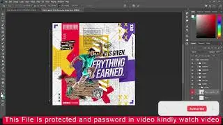 NEW SPORTS FLYER  PSD Photoshop Tutorial