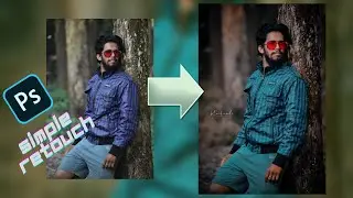 Photoshop Simple Retouch Tutorial l Simply Retouch With Photoshop l