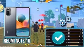 Redmi Note 10 free fire sensitivity setting ⚙️ Redmi Note 10 free fire headshot setting ⚙️