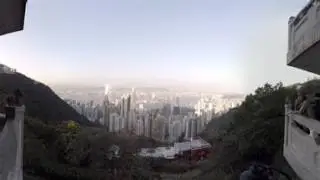360 video: Peak Tram, Hong Kong, China