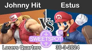 Sweetspot #40 - Johnny Hit (Terry) vs Estus (Mario) LQ - SSBU