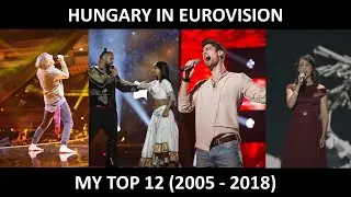 Hungary in Eurovision | MY TOP 12 (2005-2018)