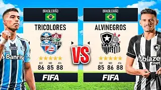 TRICOLORES vs ALVINEGROS in the BRAZILIAN CHAMPIONSHIP! Who wins? 🏆 │ FIFA Experiments