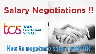 Never say this during Salary Negotiation | Tips and tricks- How to negotiate salary with HR #tcs