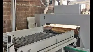Bottene Push 1200 afkortlijn voor pallets