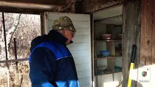 Подготовка голубятни к зиме.