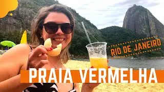 PRAIA VERMELHA RJ | Praia boa e com vista linda do Pão de Açúcar