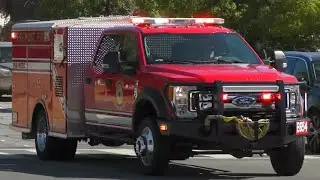 Fremont Fire Dept. Engine 654 Responding