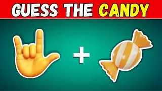 Guess the Candy by Emoji! 🍫🎯 Test Your Sweet IQ! 🍬🍭