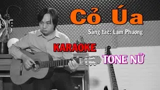 Cỏ Úa - Tone Nữ - Beat Guitar - Karaoke NBC