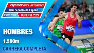 Final 1500 m hombres - Campeonato de España absoluto de atletismo - Ourense 2024 - Adel Mechaal