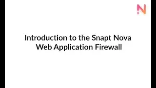 Nova WAF Demo